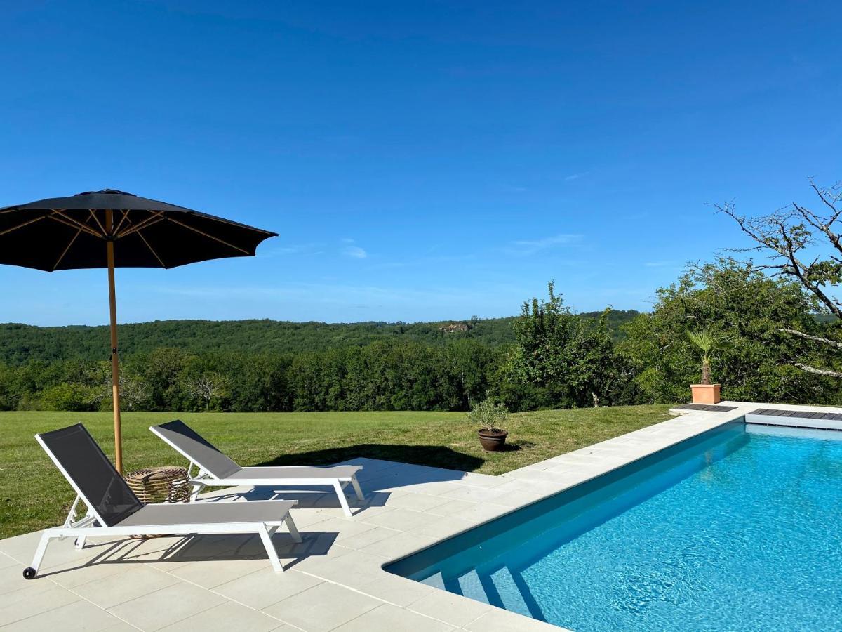 Domaine De Cazal - Gite 2 Pers Avec Piscine Au Coeur De 26 Hectares De Nature Preservee Saint-Cyprien  Exterior photo
